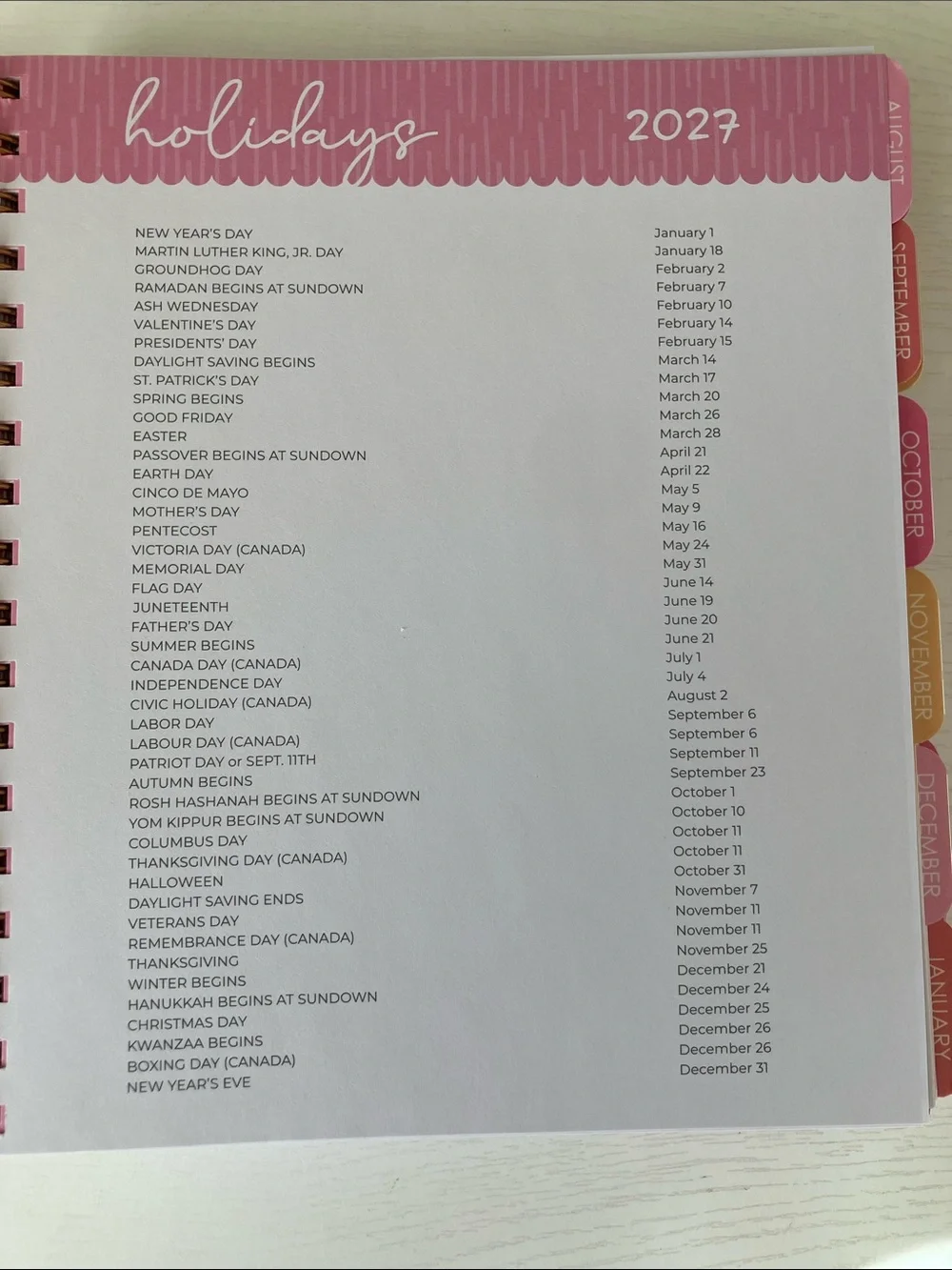 The Creative Expert 17 Month Planner -  August 2026 - December 2027 (NWT)